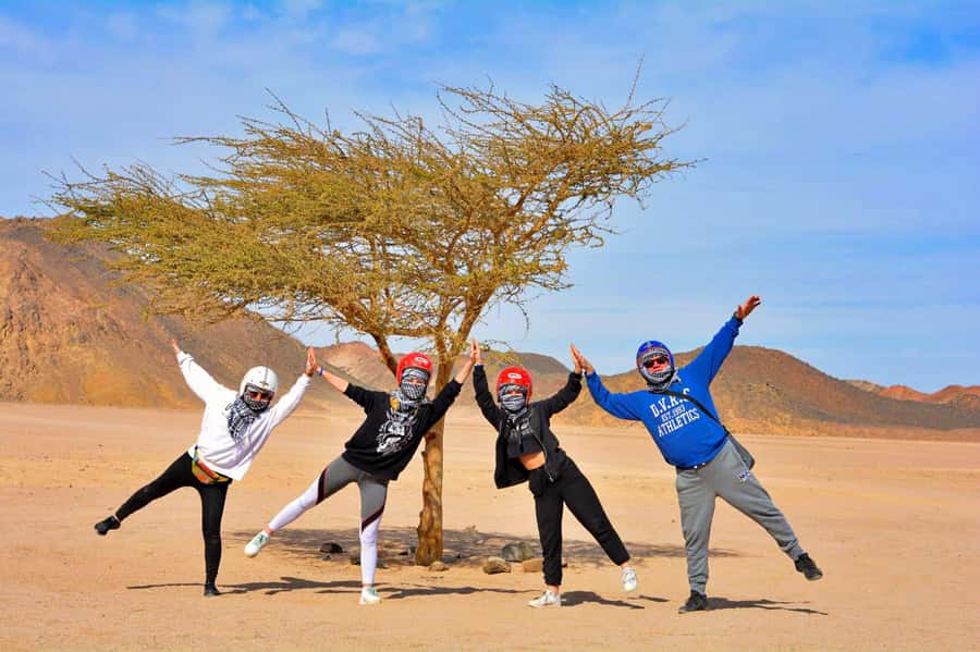 Hurghada: Desert Quad, Bedouin Village, and Camel Ride Tour - How to prepare for a dusty, bumpy morning