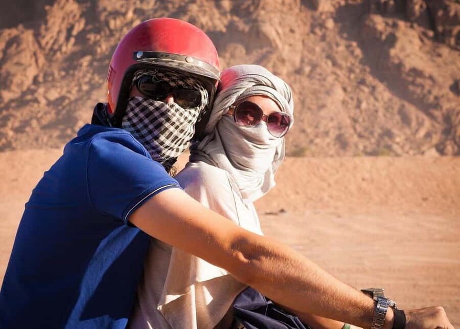 Hurghada: Desert Quad Bike and Buggy Adventure with Transfer - The Bedouin village, tea, and bread baking