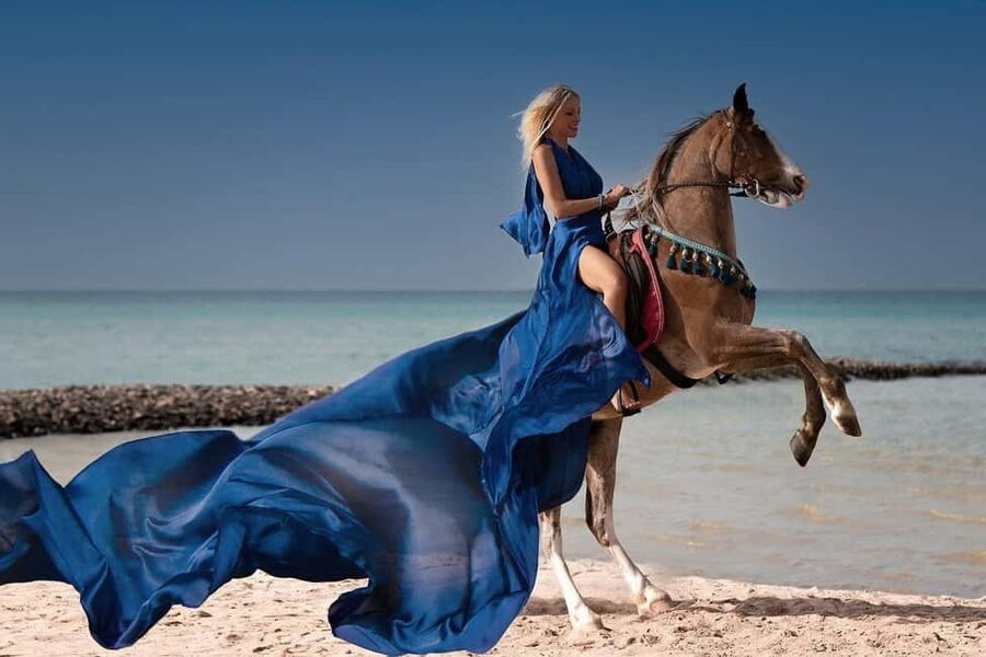 Hurghada: Desert & Sea Horse Riding with + 360° Photos - What the $21 price really covers