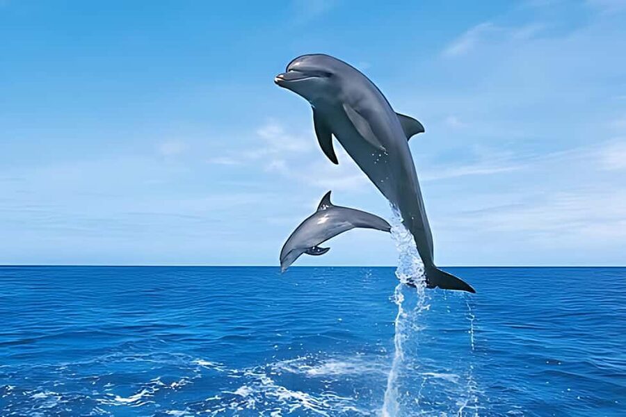 Hurghada: Dolphin Cruise with Snorkeling & Buffet Lunch - Two snorkeling stops on the coral reefs