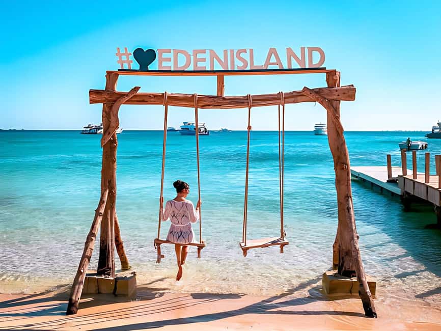 Hurghada:Eden Island Full-Day Trip with Water sports & Lunch - A Red Sea day built around movement and rest