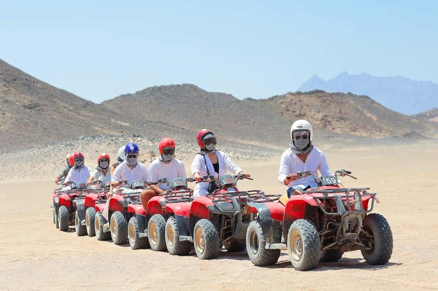 Hurghada: Egypt Quad Bike Safari Excursion Hurghada - The return quad ride through the mountains