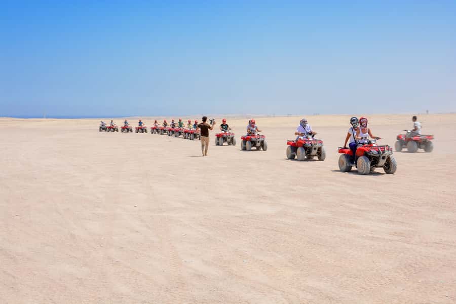 Hurghada: Full-Day Quad & Camel Ride, Stargazing, & Dinner - The camel ride is brief but photogenic
