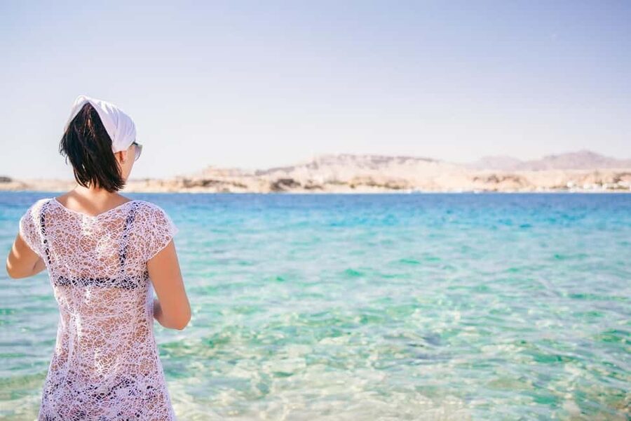Hurghada: Full-Day Snorkeling Tour in Sharm El Naga w/Lunch - The crucial detail: entering the water