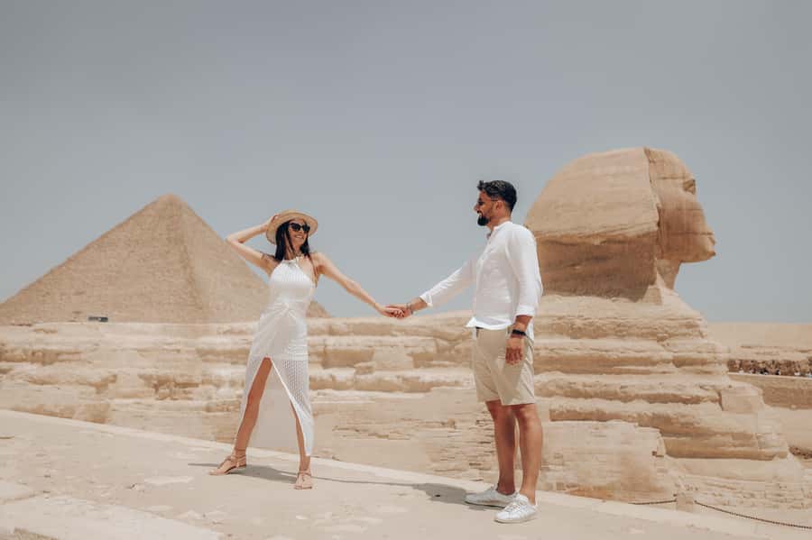 Hurghada: Grand Egyptian Museum, Pyramids & Sphinx Day Tour - Grand Egyptian Museum: the day’s modern counterpoint