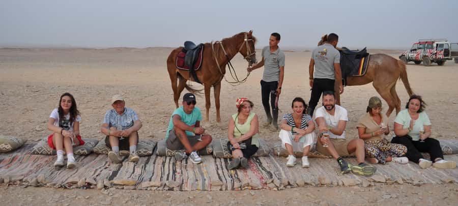 Hurghada: Horse Ride, BBQ Dinner, and Stargazing - The jeep ride is part of the adventure