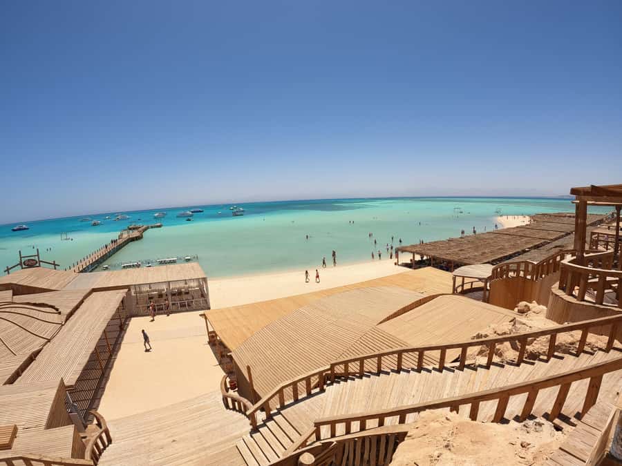 Hurghada: Luxury Cruise Trip to Orange Bay with Lunch - A full Red Sea day for $53