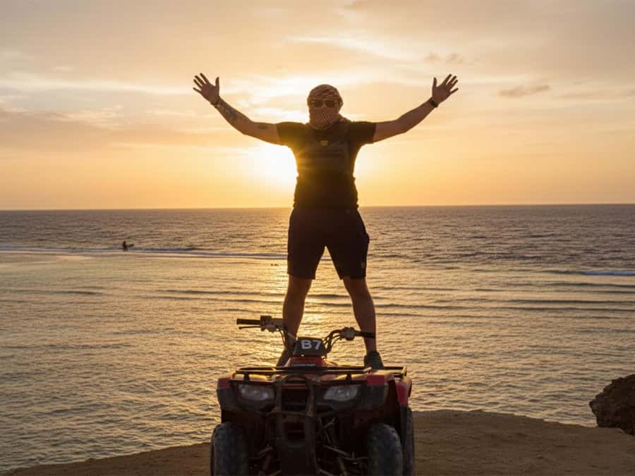 Hurghada: Morning Quad Bike & ATV Adventure Along a Red Sea - Riding out from Hurghada before the heat