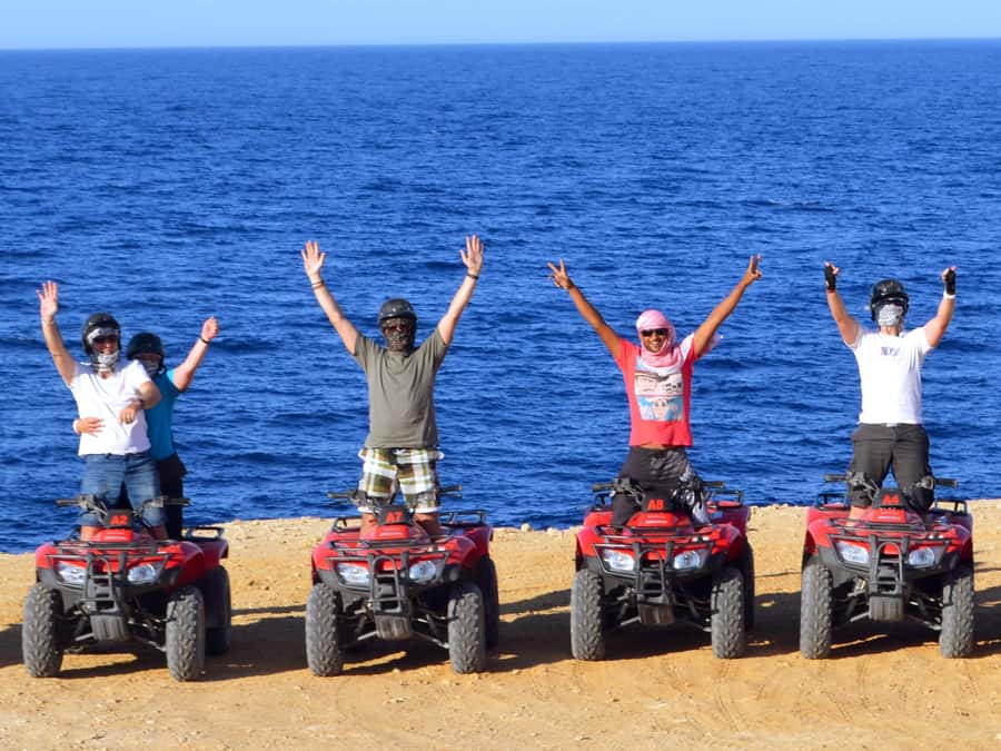 Hurghada: Morning Quad Bike & ATV Adventure Along a Red Sea - The five-minute camel ride