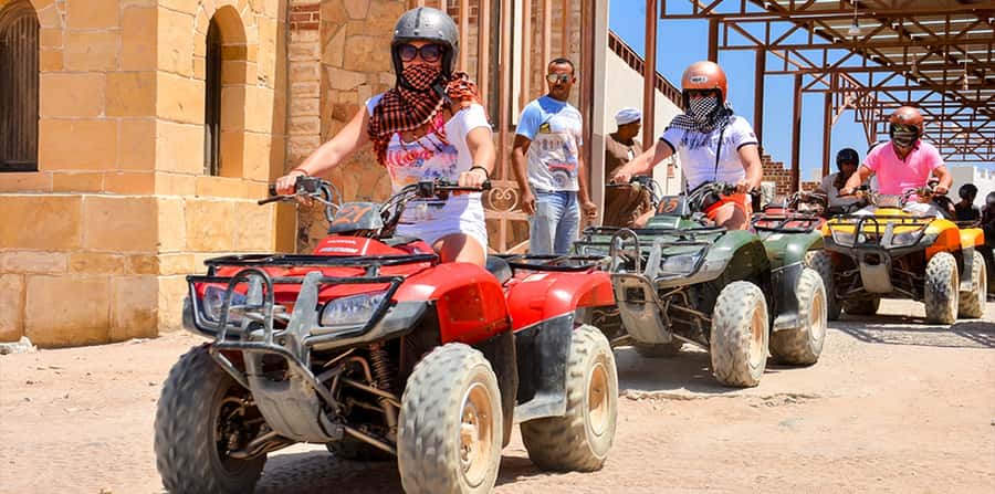 Hurghada: Morning Quad Bike Tour, Camel Ride and Transfer - Two hours across plains, hills, and coastal stops