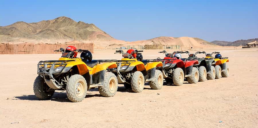 Hurghada: Morning Quad Bike Tour, Camel Ride and Transfer - Families, beginners, and experienced riders