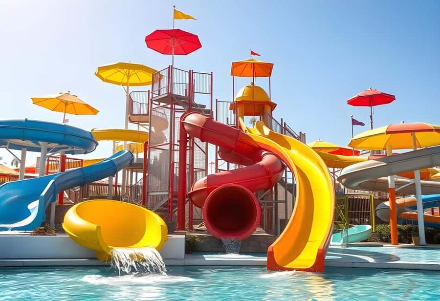 Hurghada: Neverland Aqua Park with Transfers (Optional) - The slides: plenty of choice, mixed thrills
