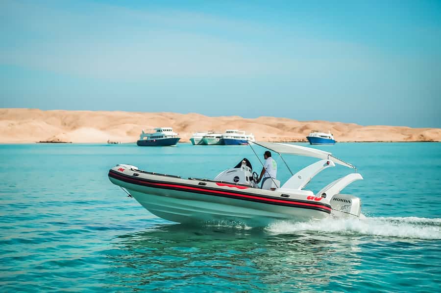 Hurghada: Orange Bay & Magawish Island Speedboat with Lunch - Pickup details that matter
