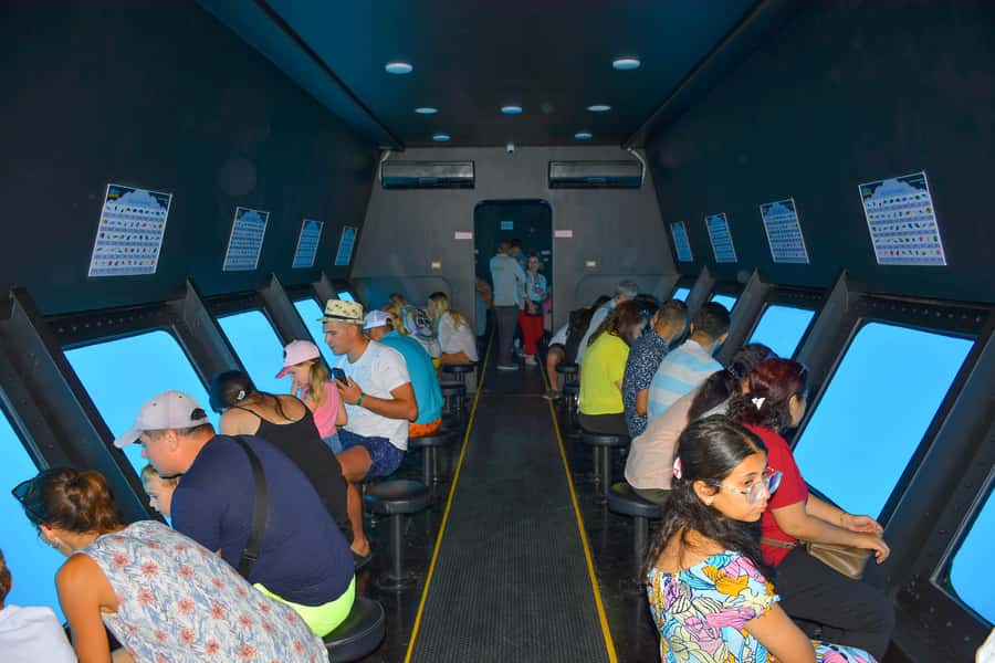 Hurghada: Panoramic Semi-Submarine Cruise with Snorkeling - What the Red Sea looks like from the water