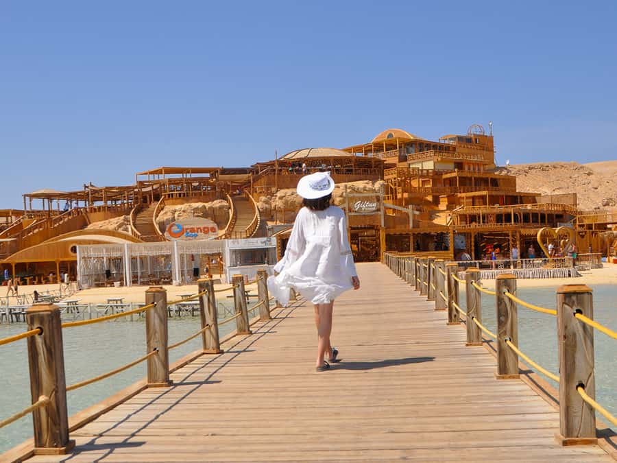 Hurghada: Premium Orange Island Cruise with Lunch & Transfer - The morning pickup from Hurghada and nearby resorts