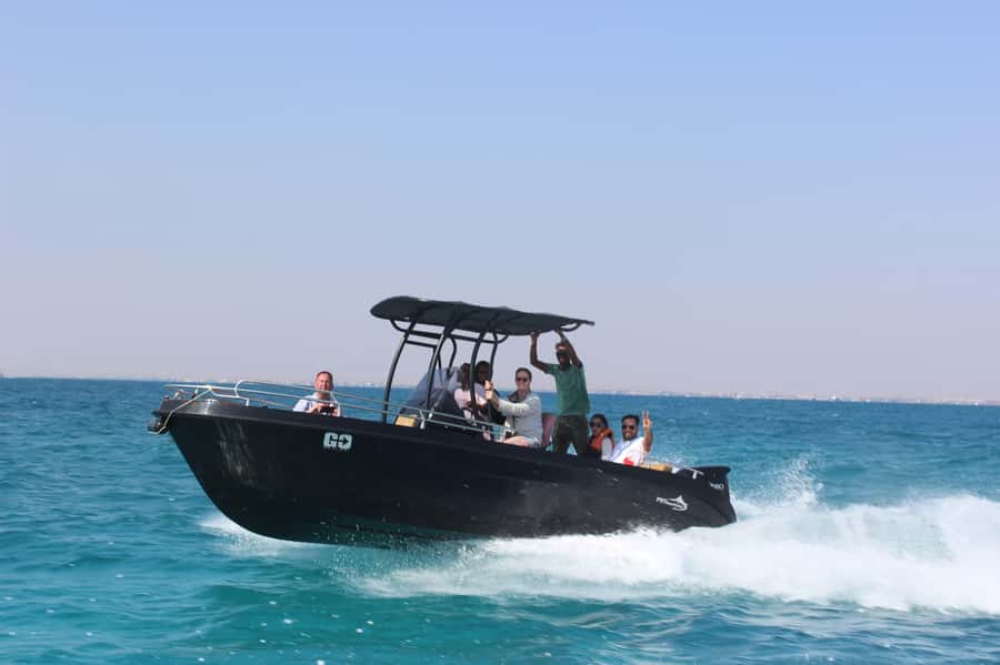 Hurghada: Private Speedboat to Orange Bay and White Island - Two snorkeling stops make the trip worthwhile