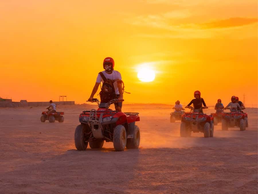 Hurghada Quad & ATV Ride with Camel, Desert Vibes & Sea View - Choosing the right departure time