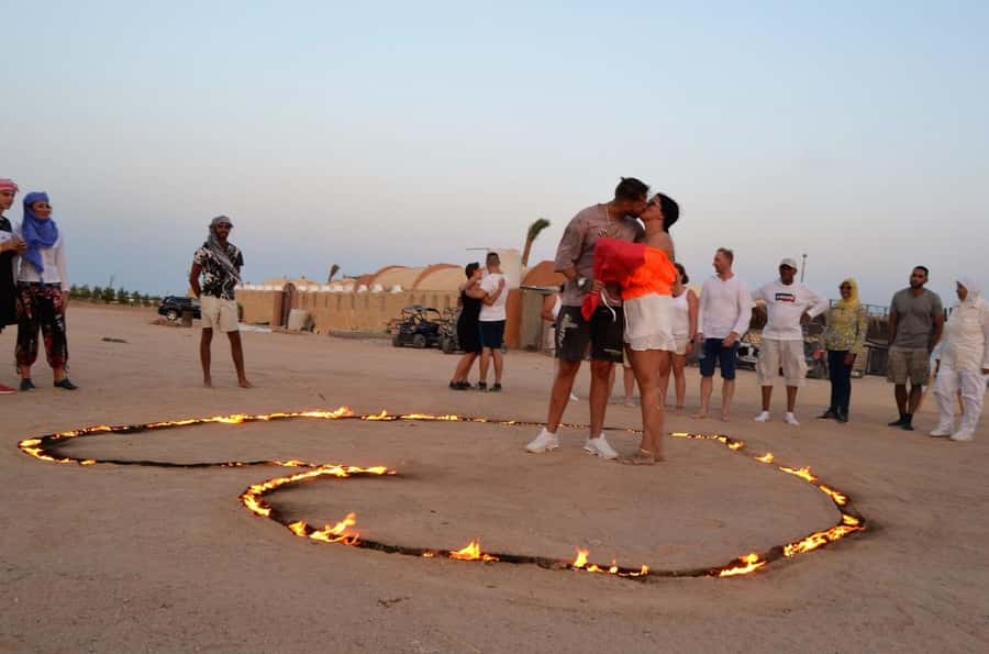 Hurghada: Quad Bike and Camel Ride with Dinner and Show - The show is part of the package, not the main reason to go