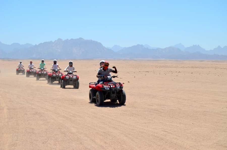 Hurghada: Quad Bike, Buggy, and Camel Ride & Bedouin Village - The 15-minute buggy ride changes the pace