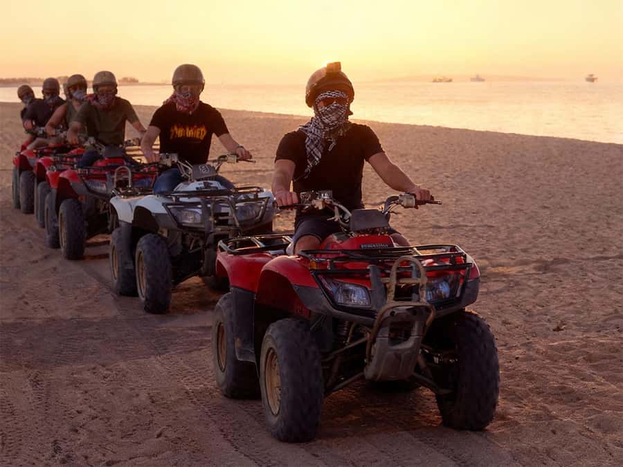 Hurghada: Quad Bike, Sea, Camel, Safari, Stargazing & Dinner - Getting there from Hurghada and the resort coast