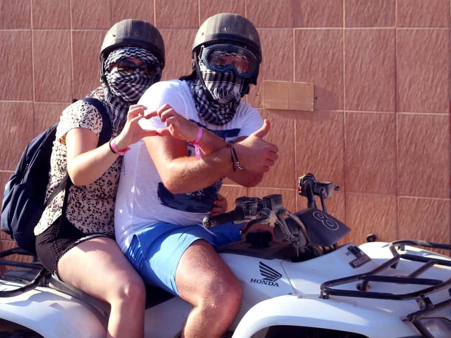 Hurghada: Quad Bike Tour of the Desert and Red Sea - Transfers are part of the time equation