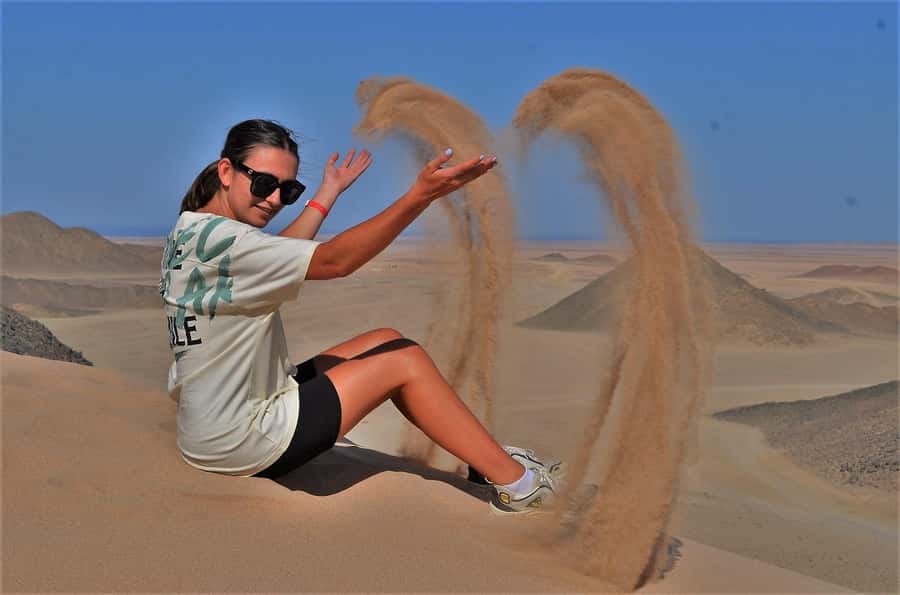 Hurghada: Red Sea Desert Quad Biking Tour & Sand Mountain - A 25-kilometer route into the Red Sea desert
