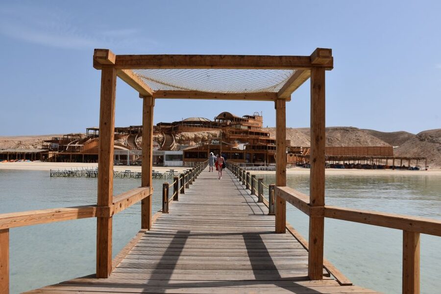 Hurghada: Royal Luxury VIP Cruise to Orange Bay with Lunch - Banana boats and the final ride home
