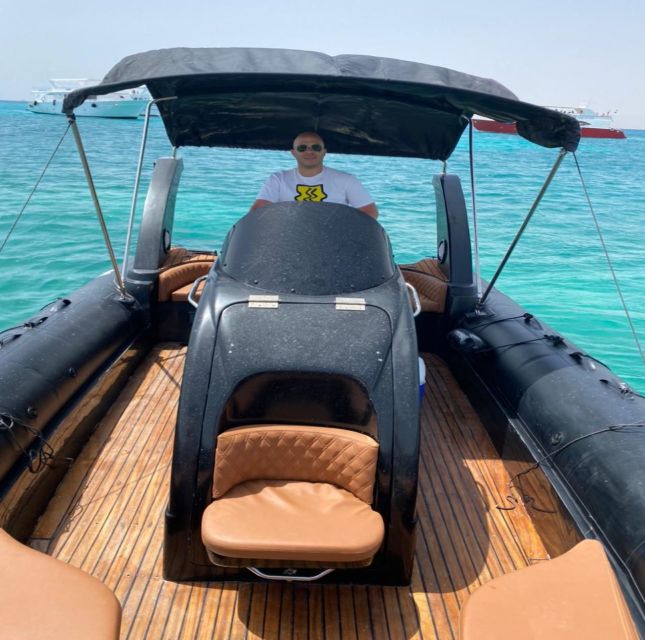 Hurghada: Safari ATV Quad & Speedboat to Orange bay island - Speedboat to Orange Bay Island
