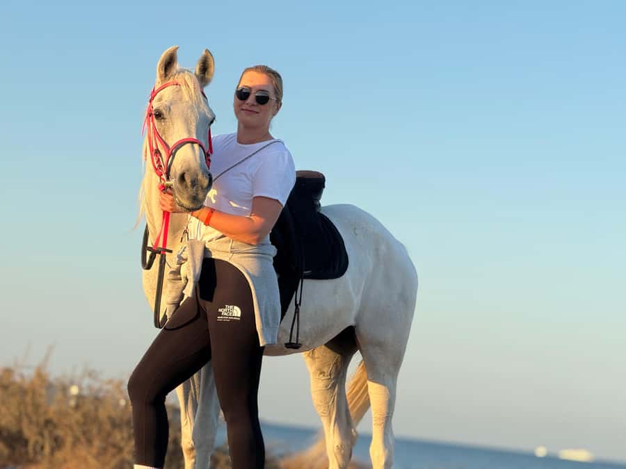 Hurghada: Sea & Desert Horse Riding tour/w Swimming&Transfer - Animal care and the stable atmosphere