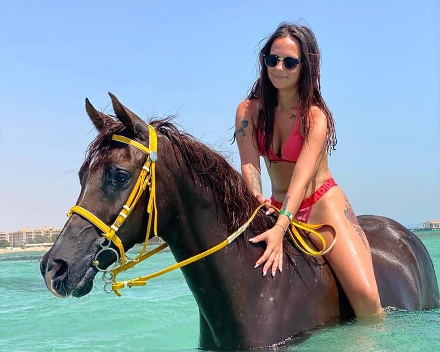Hurghada: Sea & Desert Horse Riding tour/w Swimming&Transfer - Choosing the right riding length