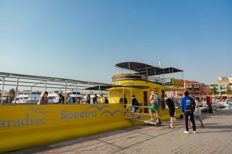 Hurghada: Semi-Submarine Boat Tour w/ Snorkeling & Transfer - Key points to know before booking