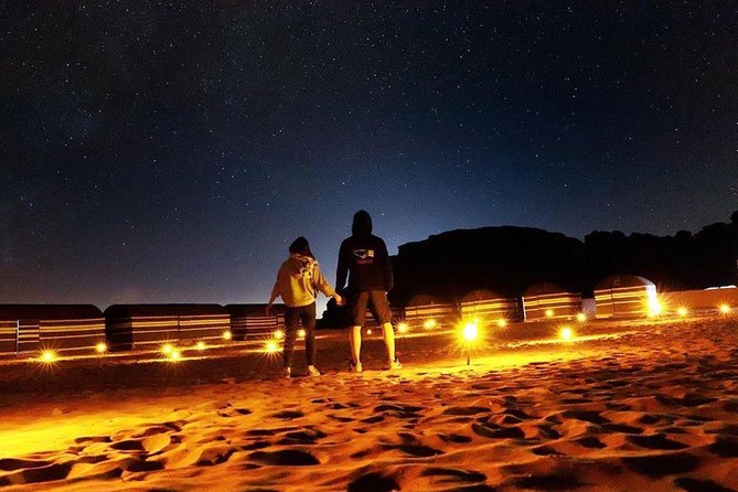 Hurghada: Star Watching Desert Adventure by Jeep with Dinner - Sunset above the desert hills