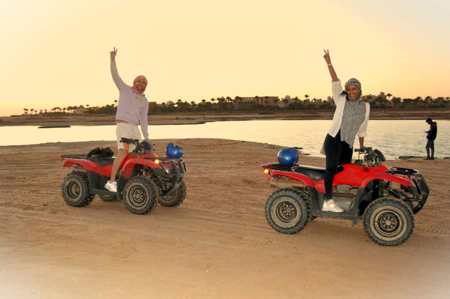 Hurghada: Sunrise Quad Bike, Camel and Oriental Breakfast - Oriental breakfast after the 5:00 AM ride