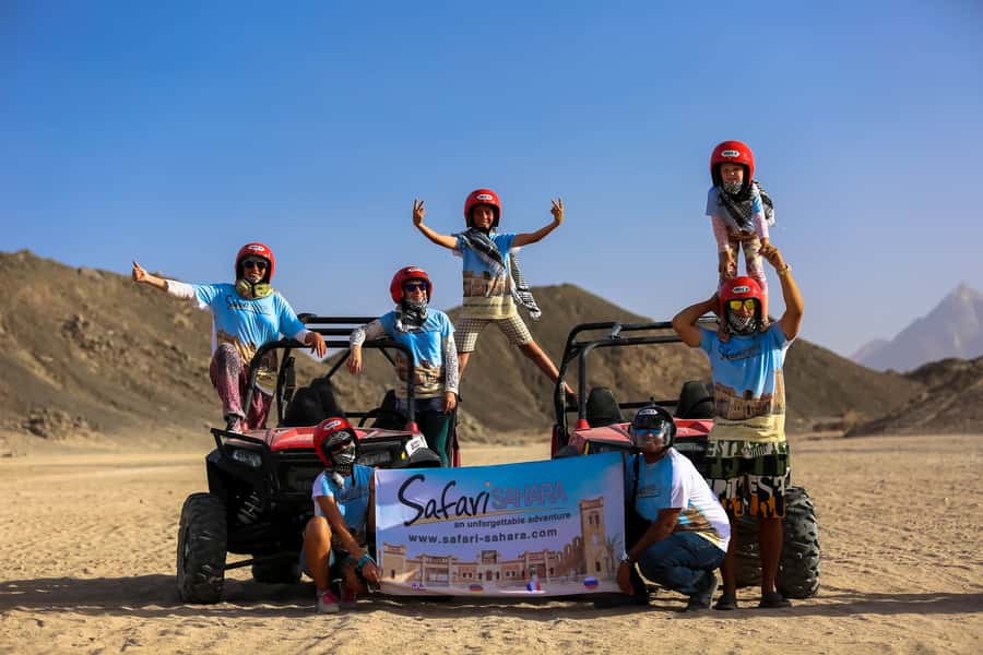 Hurghada: Sunset Desert Safari by Dune Buggy - Photo stops and desert views