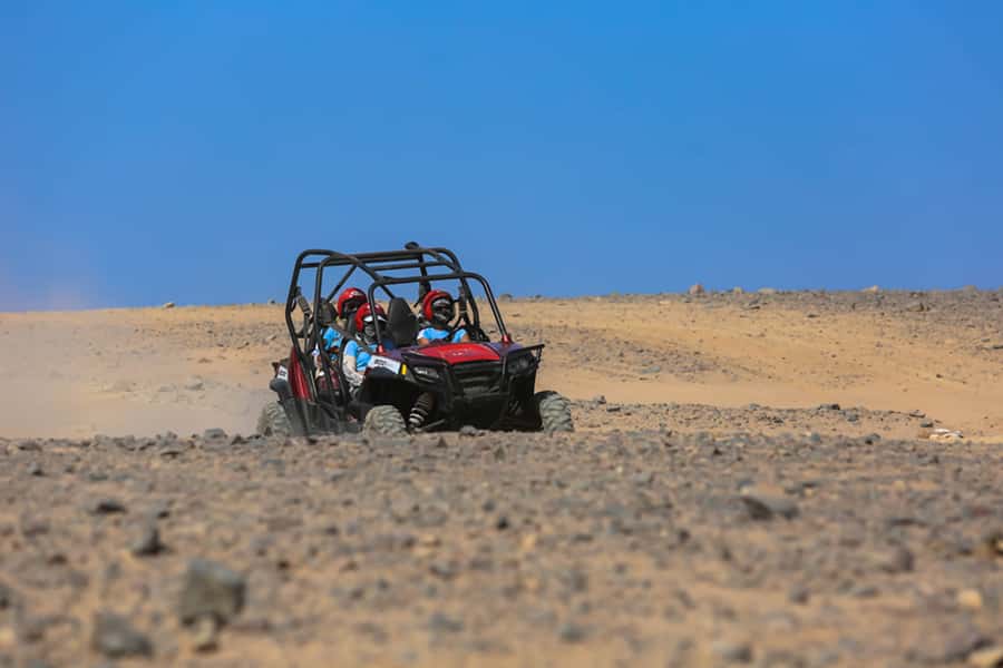Hurghada: Sunset Desert Safari by Dune Buggy - Dinner, shows, and extra desert activities