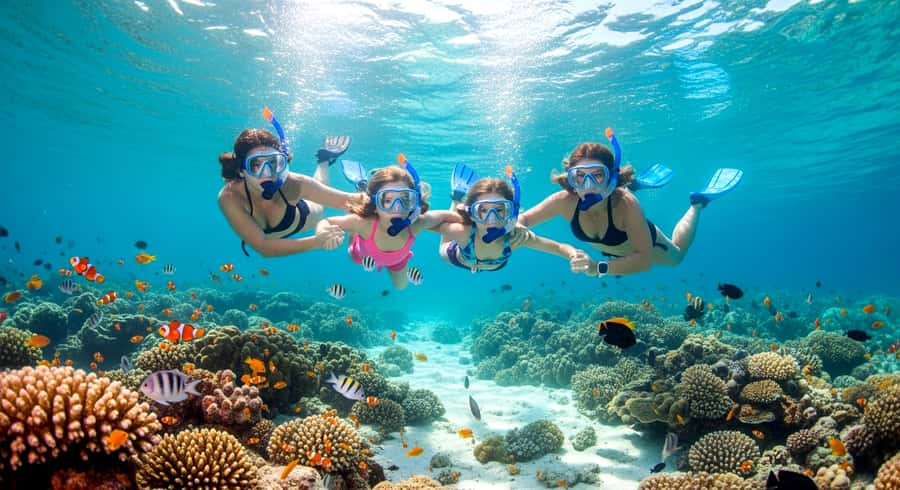 Hurghada: Water Sports, Banana Boat & Snorkeling Adventure - At the harbor: a simple launch into the Red Sea