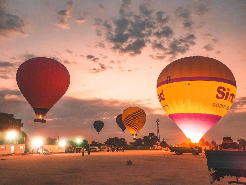 Luxor: Amazing Sunrise Hot Air Balloon Ride - The 4:15 start and the first transfer