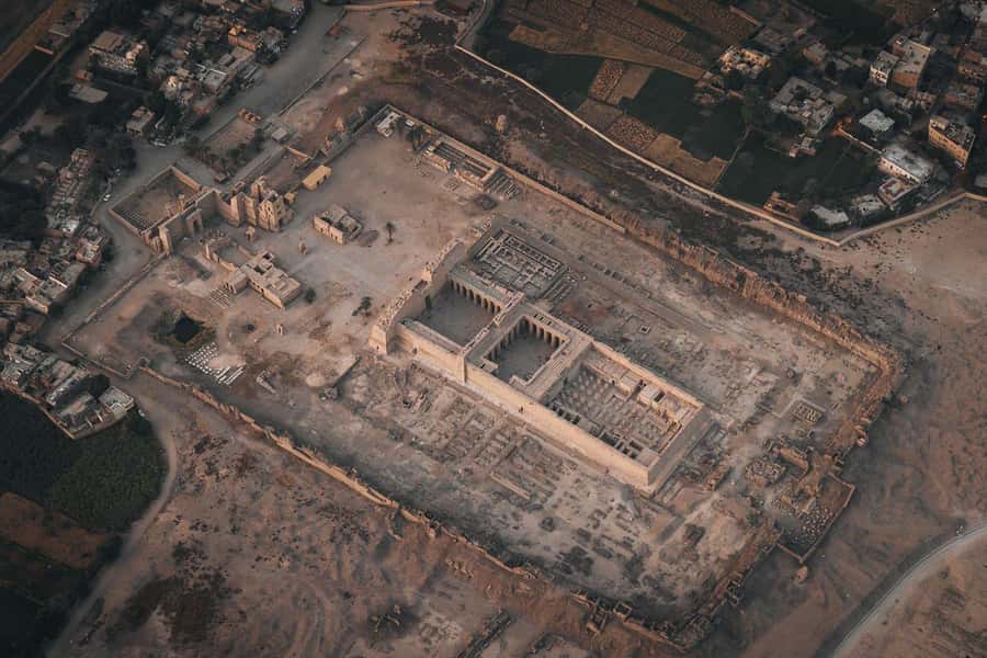 Luxor: Hot Air Balloon Ride over Luxor Relics - What happens at the launch site