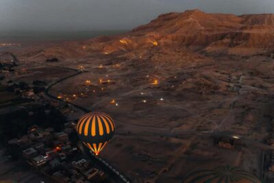Hot Air Balloon Ride over Luxor Relics