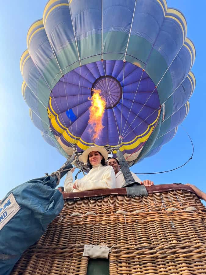 Luxor: Hot Air Balloon Ride over Luxor Relics - The 30-minute flight over Luxor