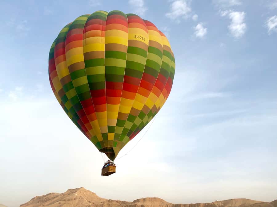 Luxor: Hot Air Balloon Ride Over Temple of Hatshepsut - A 4:00 AM start, followed by the Nile