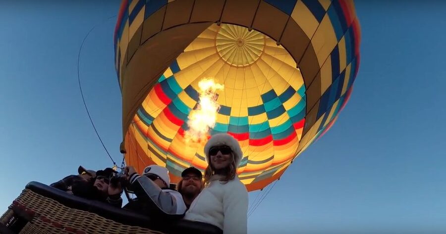 Luxor: Morning Hot Air Balloon Ride - Why Luxor looks different from a balloon