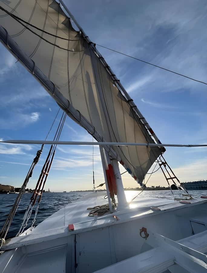 Luxor: Nile River Private Sunset Felucca Ride - Pickup From Your East Bank Hotel