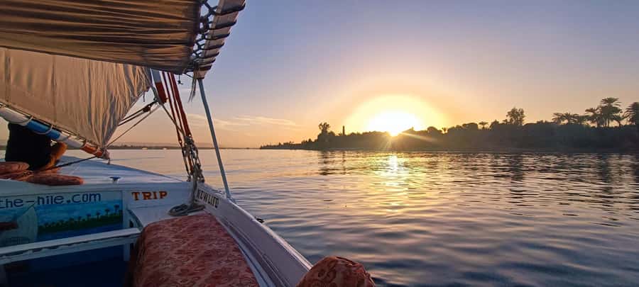 Luxor: Nile River Private Sunset Felucca Ride - Sailing, Towing, and the Feel of the Ride