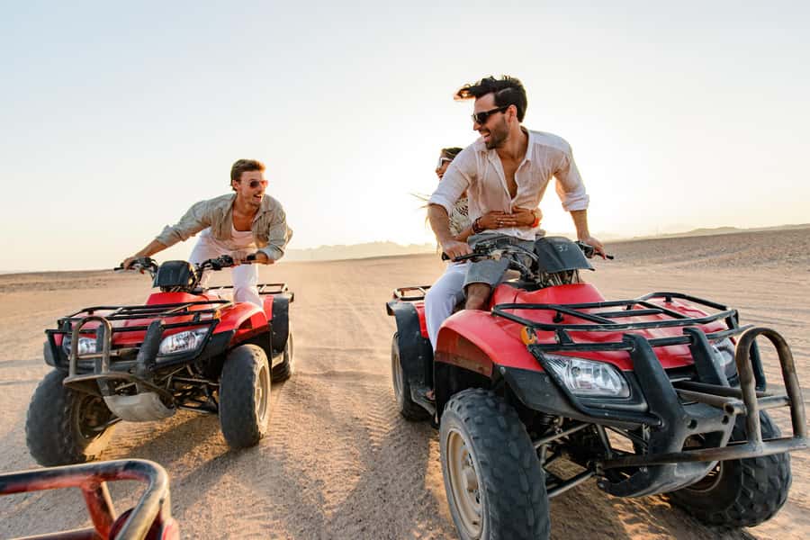 Luxor: Quad Bike Safari Experience - One hour across the Luxor desert