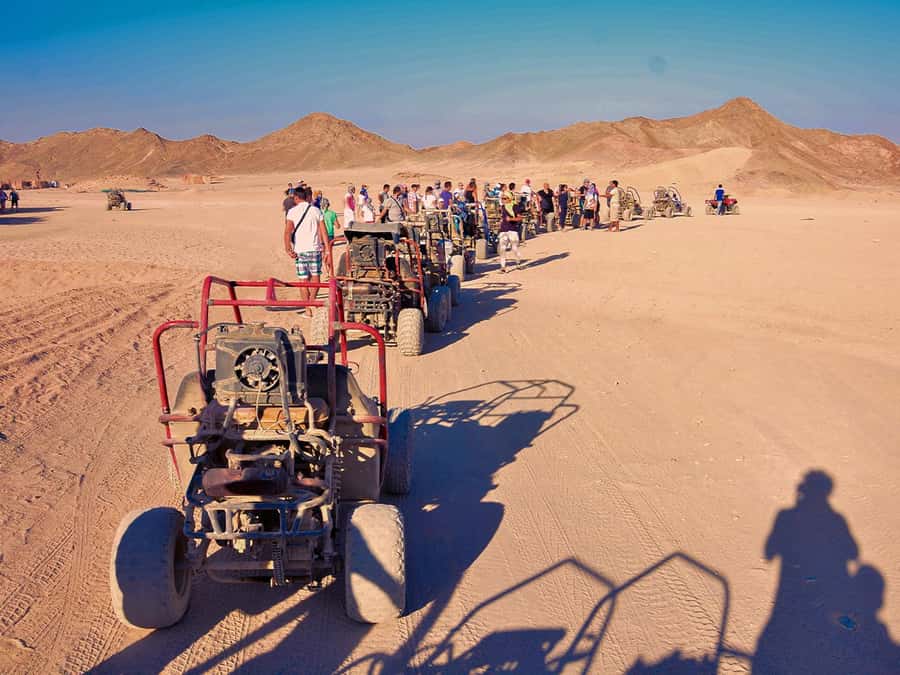 Makadi Bay: ATV, Sea View, Camel, Stargazing, Dinner & Show - Two hours through dunes, valleys, and open plains