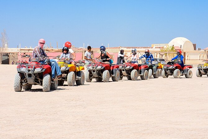 Makadi Bay: Sunset Quad & ATV Adventure & Seaview - Fast Group or Easygoing Group