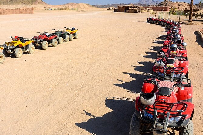 Makadi Bay: Sunset Quad & ATV Adventure & Seaview - The Camel Ride and Optional Extras