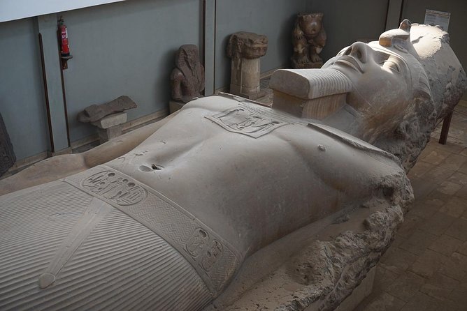 Memphis,Sakkara and Dahshur - Ancient Memphis at the Mit Rahina Museum