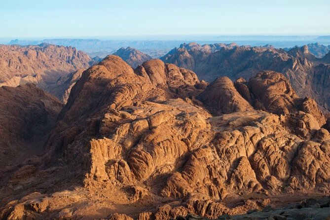 Mount Sinai Sunrise and St. Catherine's Monastery Trip from Dahab - Descending Mount Sinai after sunrise